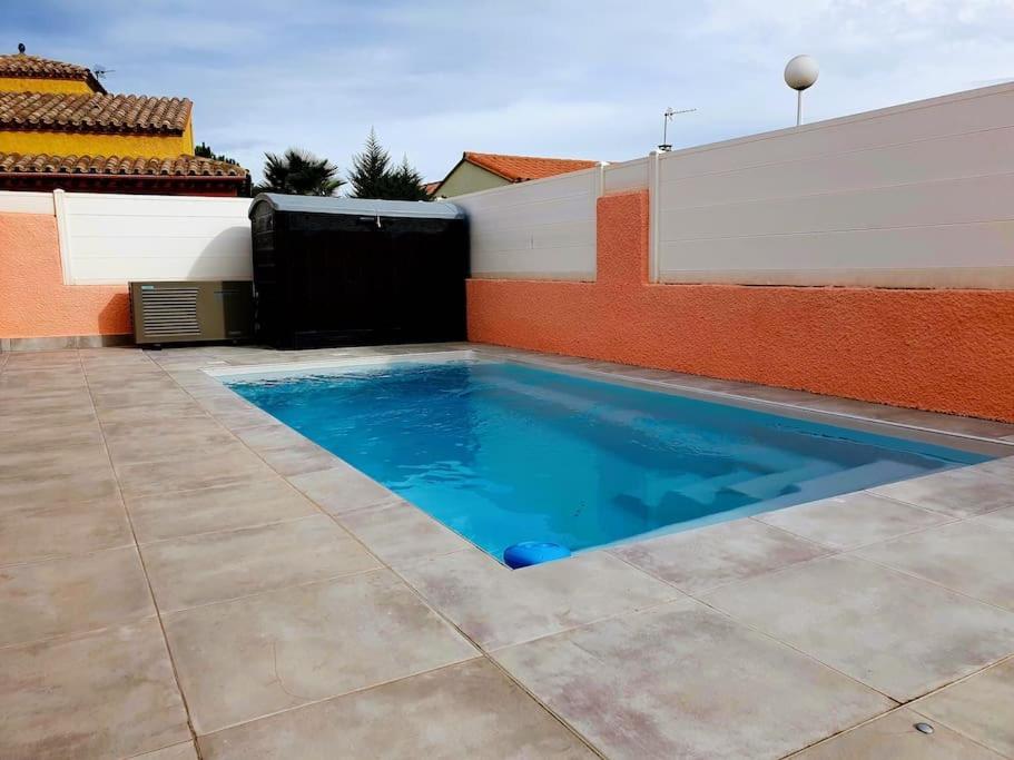 Villa H2O - Jacuzzi & Piscine Chauffee 르발카레스 외부 사진