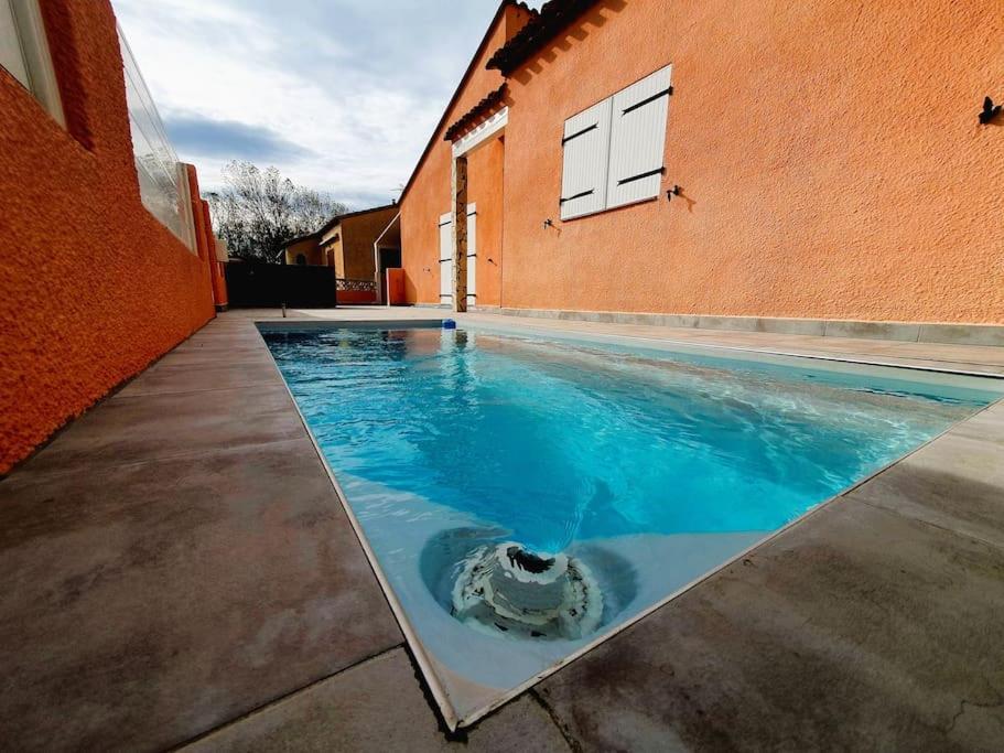 Villa H2O - Jacuzzi & Piscine Chauffee 르발카레스 외부 사진